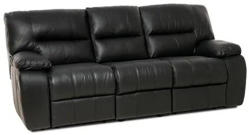 Trojmiestna pohovka MESONICA s manuálnou funkciou relax, tm. sivá (Genisia 850)