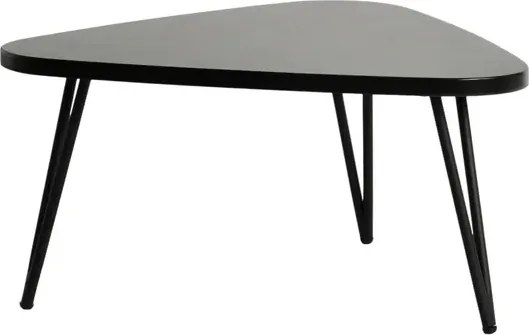 Konferenčný stolík Adesso 68 cm z masívu čierny