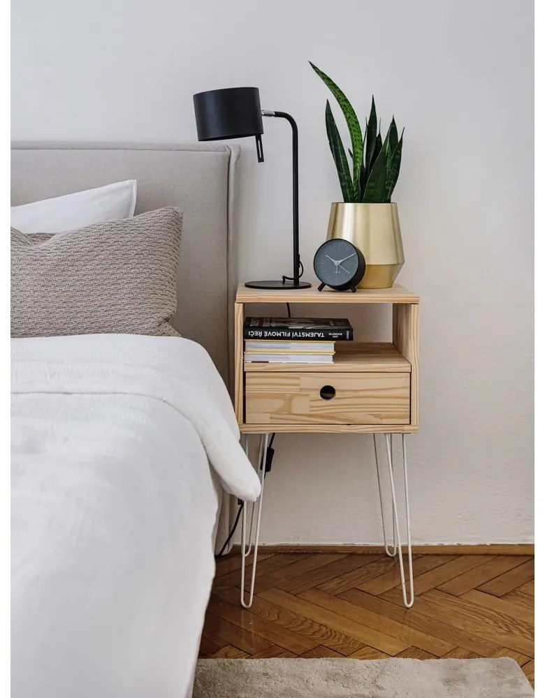 Sivá dvojlôžková posteľ Bobochic Paris Sary Light, 180 x 200 cm