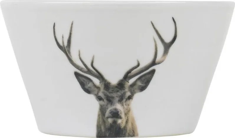 Porcelánová miska s jeleňom Red Deer - Ø13*7,5cm