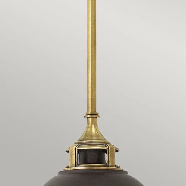 Hinkley HK-AMELIA-P-S-RB - Luster na tyči AMELIA 1xE27/60W/230V mosadz