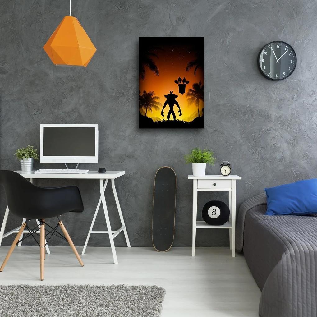 Gario Obraz na plátne Tieň hernej postavy - DDJVigo Rozmery: 40 x 60 cm