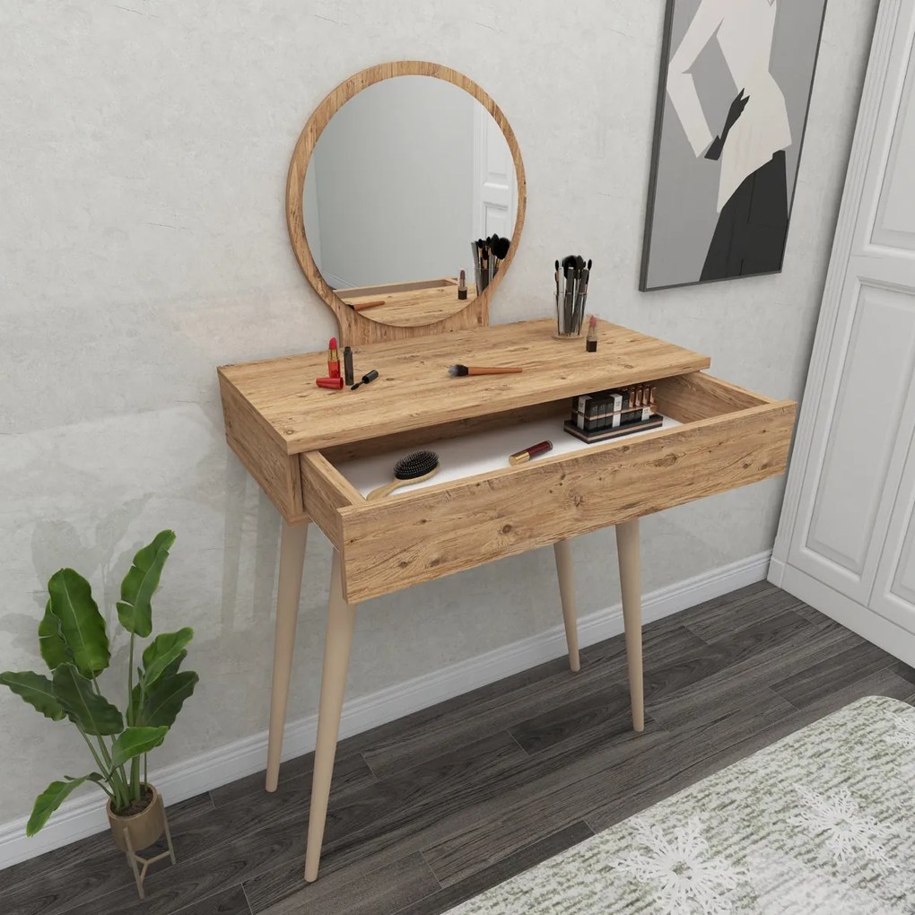 Kozmetický stolík Siena Atlantic Pine