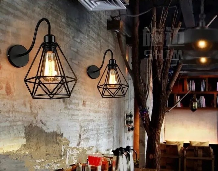 Dekorstudio Retro nástenná lampa Reno