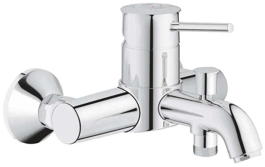 GROHE 32865000 - Vaňová batéria BAUCLASSIC DN 15 lesklý chróm