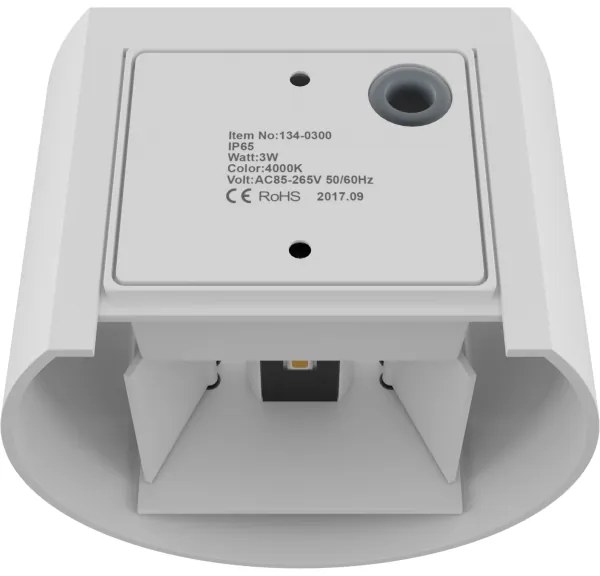 APLED - LED Vonkajšie nástenné svietidlo OVAL 2xLED/3W/230V IP65