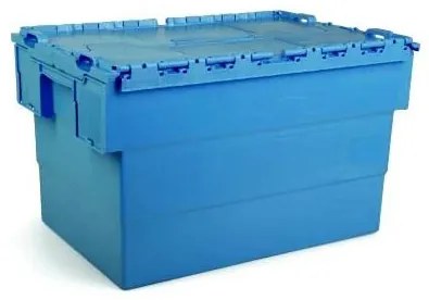 Zasúvacia prepravka s vekom INTEGRA, 600 x 400 x 350 mm