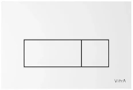VitrA Root Square ovládacie tlačidlo plast biela 740-2300