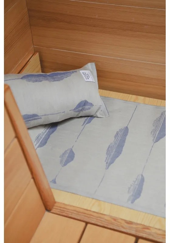 Sada do sauny na ležanie Merellä, modrá rain