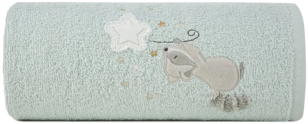 DETSKÝ BAVLNENÝ UTERÁK BABY48 50X90 CM SVETLOMODRÁ