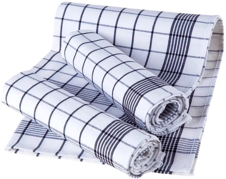 Kuchynské utierky z egyptskej bavlny Klasik 50 x 70 cm 4 ks