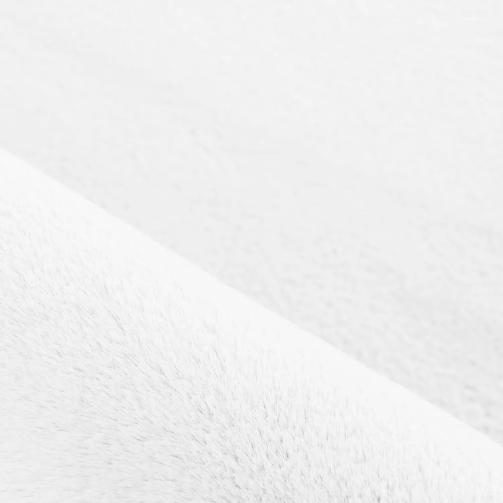 Ayyildiz, Kusový koberec Pouffy 5100 White, 240x340, biela, obývacia izba
