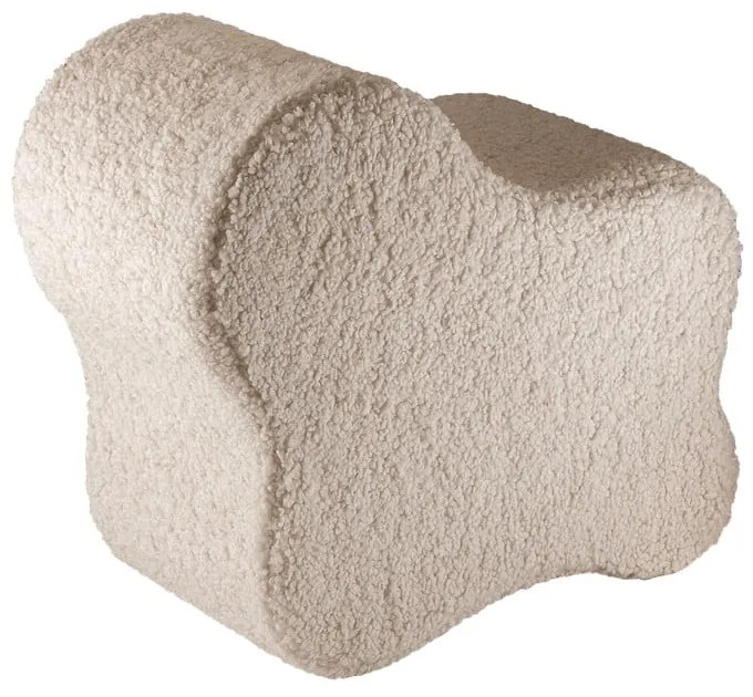 Svetlohnedý detský puf z textílie buklé Cloud – Wigiwama