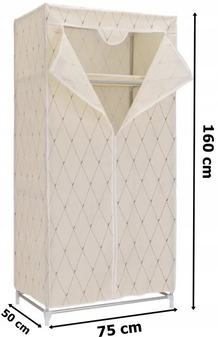 Šatníková skriňa GAJA VITTO béžová