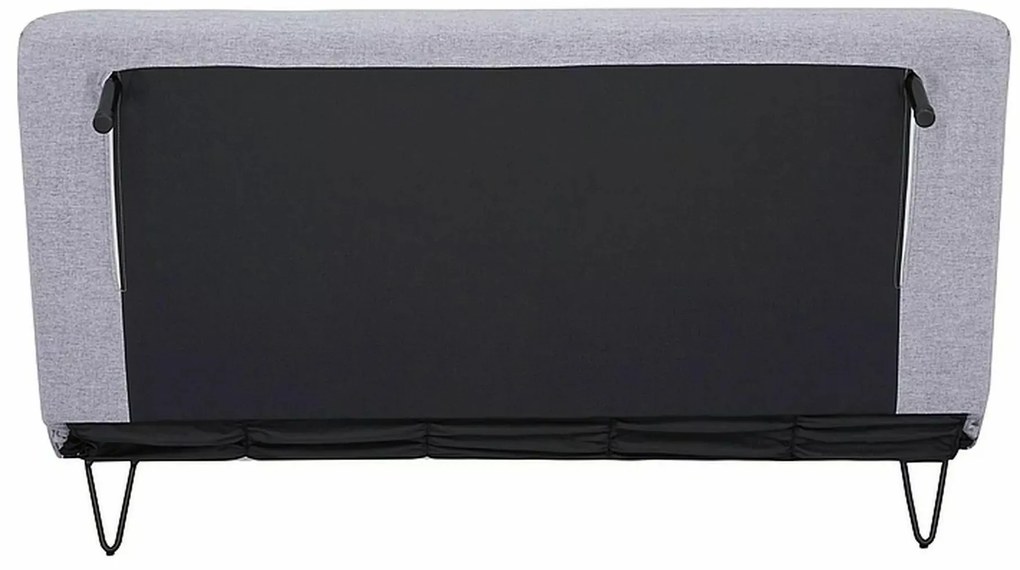 2-místná pohovka Zenia 141 cm šedá