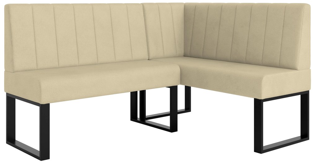 Rohová lavica Mondeo 140x200 (krémová) (P). Akcia -20%. Vlastná spoľahlivá doprava až k Vám domov. 1129899