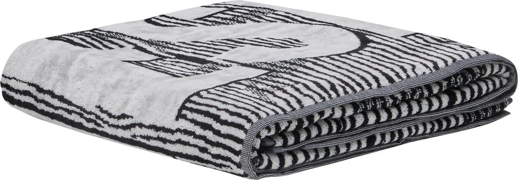 XXXLutz PLÁŽOVÁ OSUŠKA, 95/180 cm, sivá Diesel - Kúpeľňový textil - 004113003901