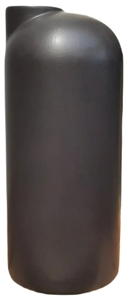 Keramická váza Modern Carafe, Black Matt (L)