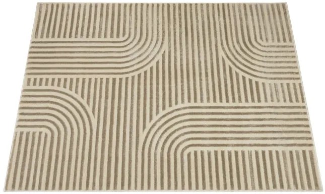 Koberec MISHA J487A tmavobéžový / béžový