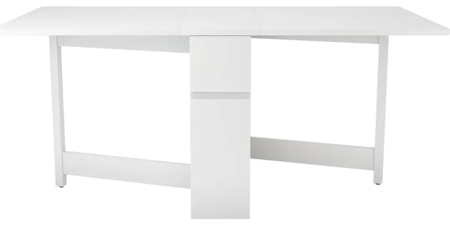 Biely skladací multifunkčný stôl Woodman Kungla