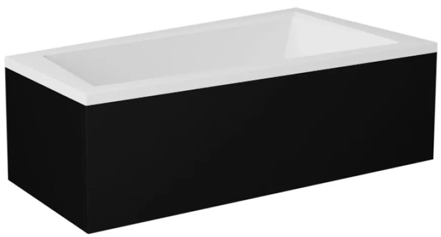 Panel na vaňu Intima 160/90 L/P čierna