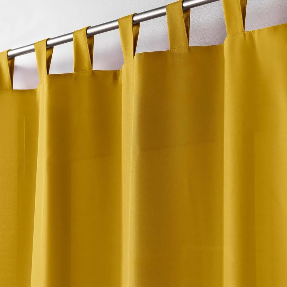 Žltý záves 140x260 cm Essentiel – douceur d'intérieur