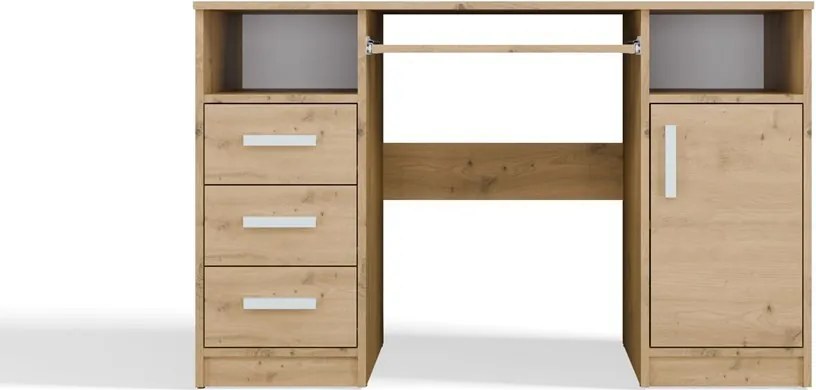 Psací stůl DELTA 120 cm dub artisan