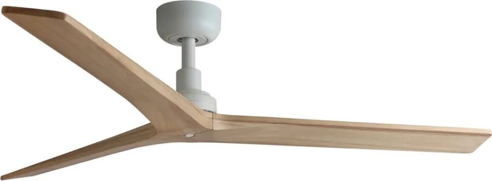 FARO 34280 - Stropný ventilátor KLIM M borovica/biela pr. 125 cm+dálkové ovládanie