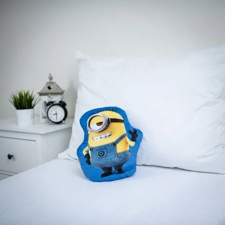 Jerry Fabrics Tvarovaný vankúšik - Mimoni "Carl"
