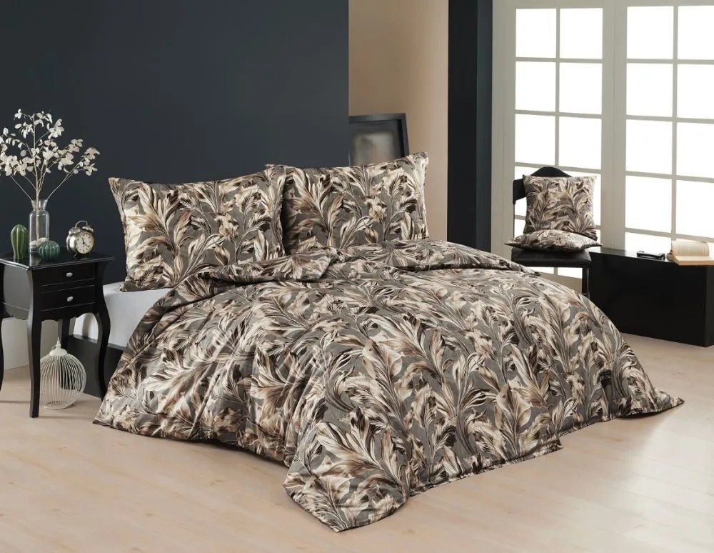 Luxusné obliečky Mako satén Ambient 200x200/2x70x90 cm