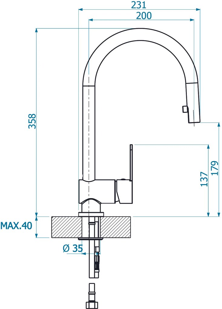 BATERIE ARC 20 - P - chrom