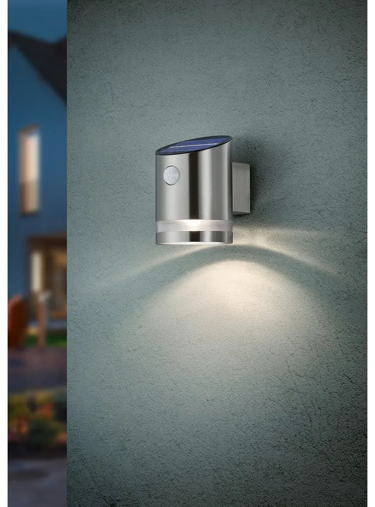 LED vonkajšie svietidlo so senzorom pohybu (výška 13 cm) Salta – Trio