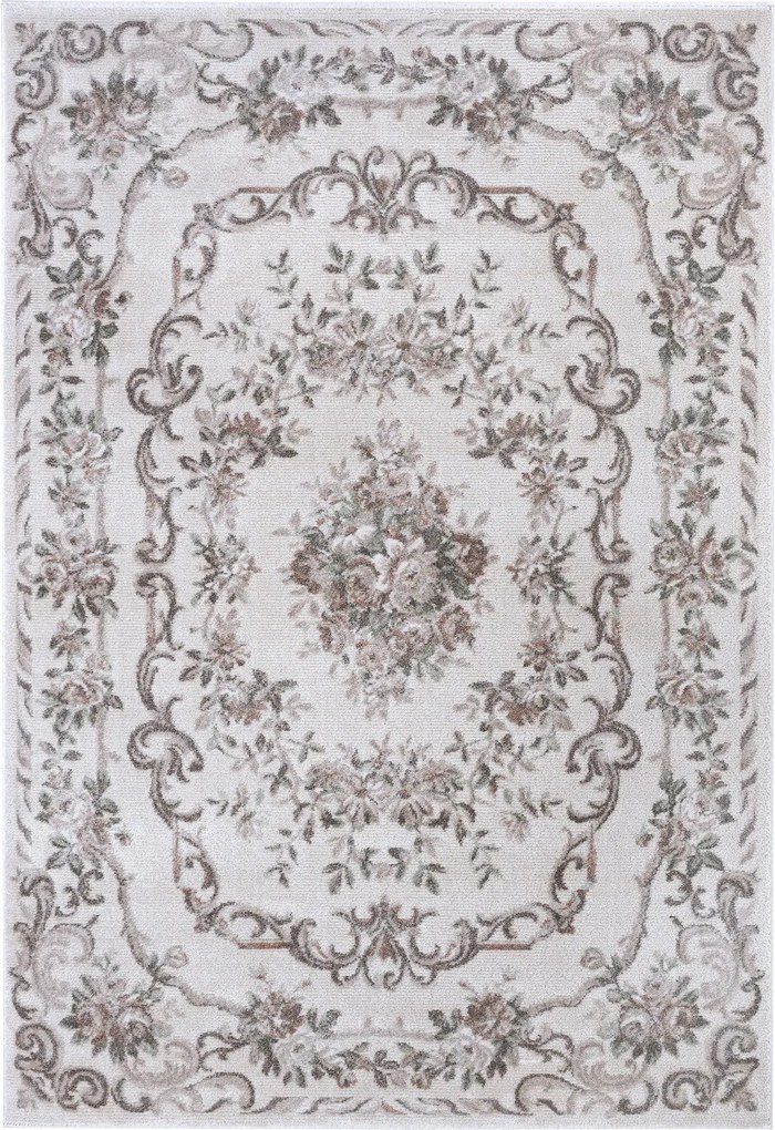 Nouristan - Hanse Home koberce Kusový koberec Provence 104629 Cream/Rose - 200x290 cm