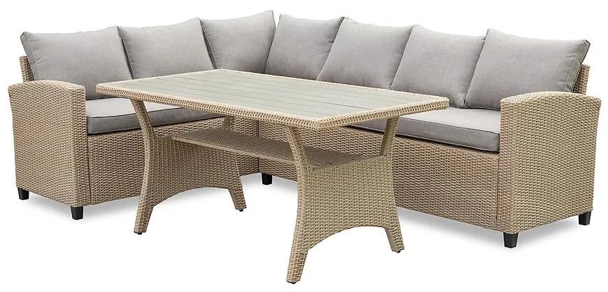 Rohová sedacia súprava Stockholm natural