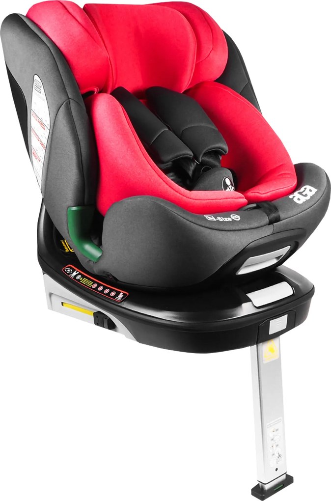 Aga Autosedačka i-Size 360° 0-36 kg Červená 2DAZ102