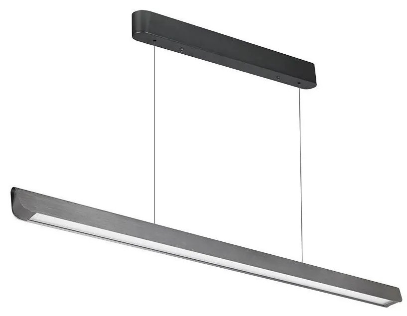 LED Luster na lanku LED/36W/230V 3000/4000/6400K antracit