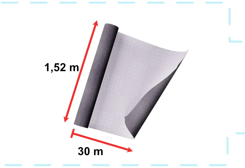 Fólia v rolke metalická kartáčovaná grafitová 1,52x30m
