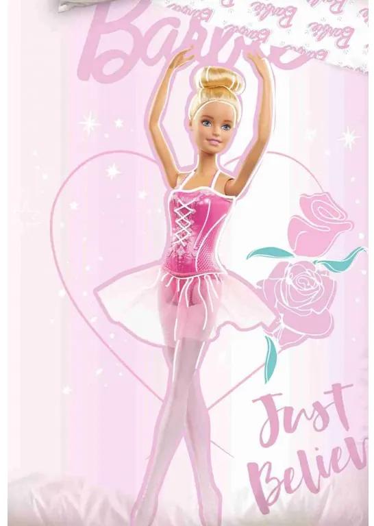Detské obliečky Barbie Princezna Baletka 140x200/70x90 cm