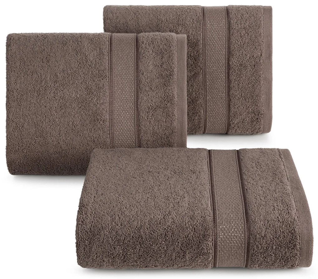 BAVLNENÝ UTERÁK LIANA 30X50 CM SVETLOHNEDÁ