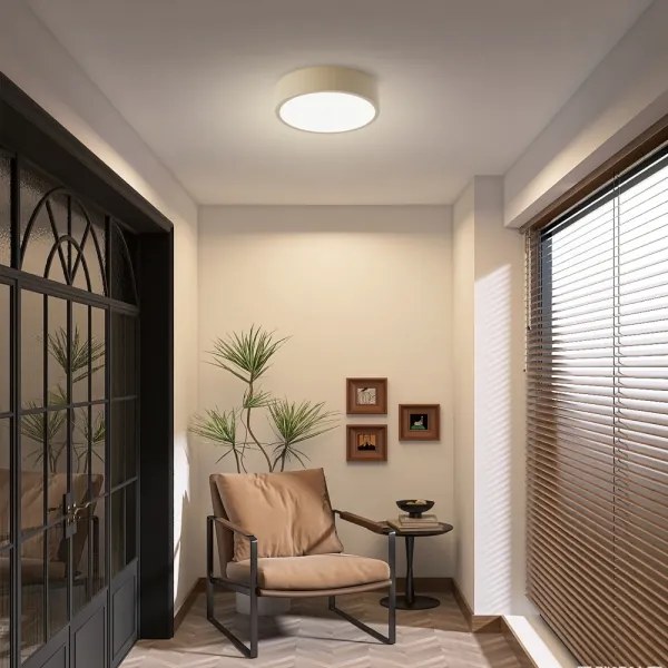 Brilagi -LED Stmievateľné svietidlo POOL LED/18W/230V 3000-6000K 20 cm béžové + diaľkový ovládač