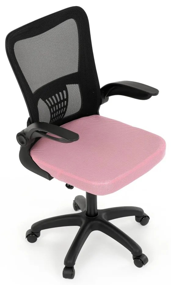 Detská pracovná stolička LUMO II — sieťovina, viac farieb Sivá