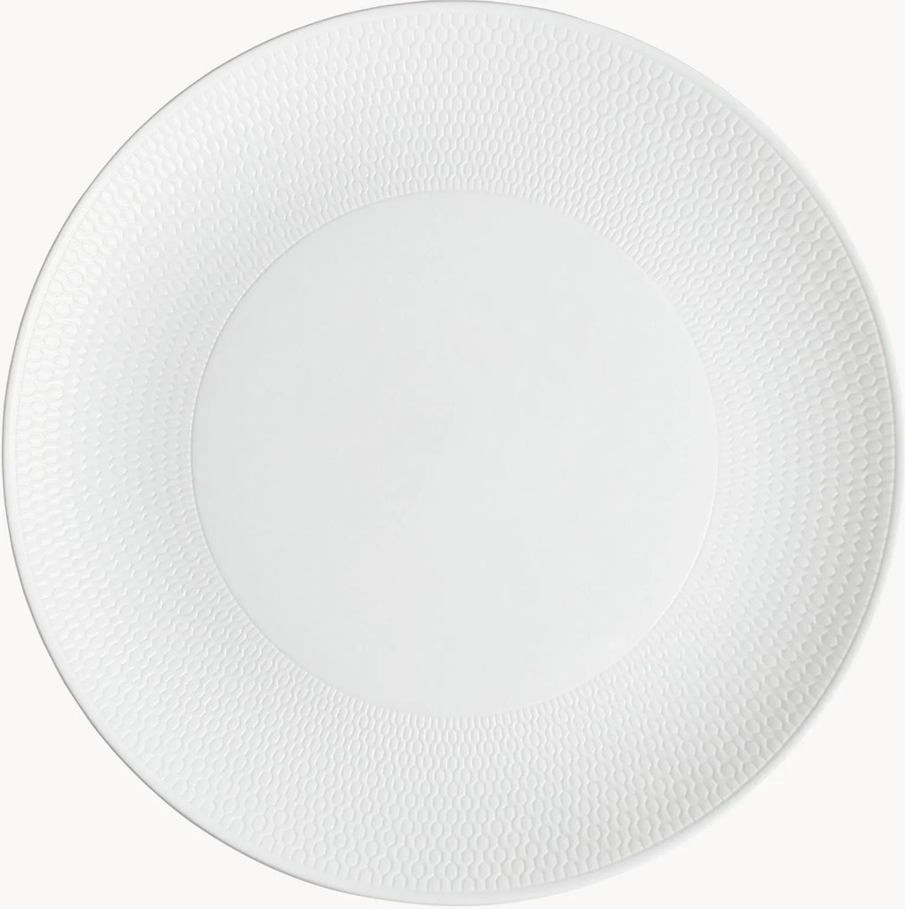 Tanier z jemného kostného porcelánu Gio