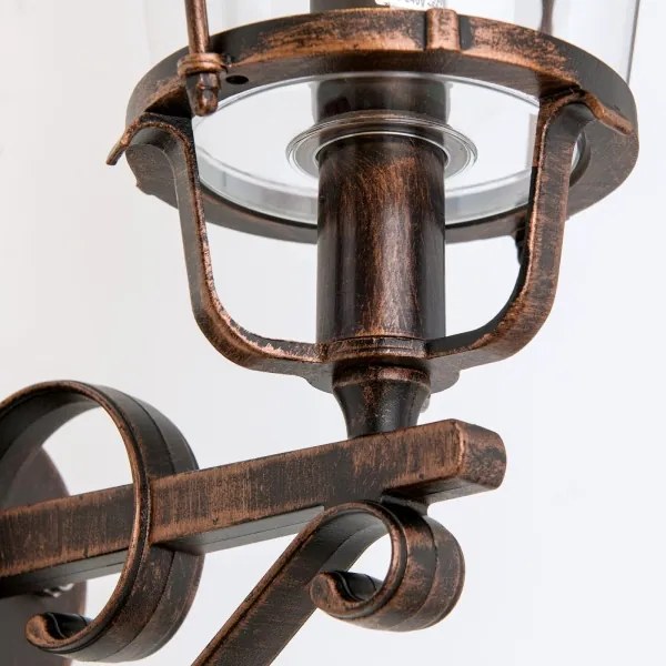 Orion AL 11K/360.00-Vonkajšia nást. lampa KENZO 1xE27/100W/230V IP44 bronz/patina