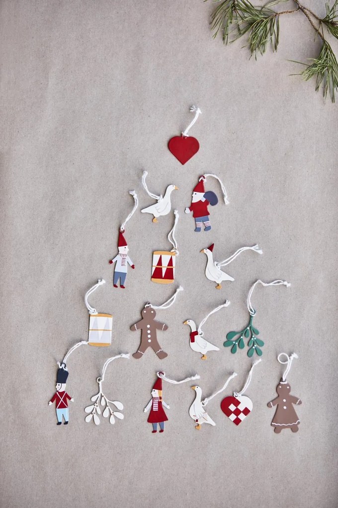 IB Laursen Závesná vianočná ozdoba SANTA CLAUS