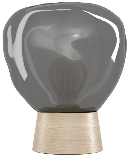 Eglo 390321 - Stolná lampa MAGACELA 1xE27/40W/230V dymová
