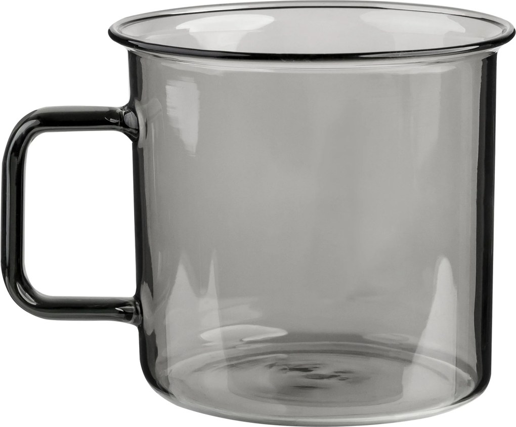 Hrnček Muurla sklenený 350 ml jantárový