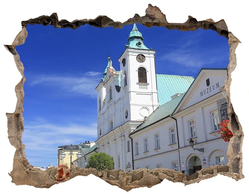 Fototapeta díra na zeď 3D Rzeszow poľsko nd-k-89557512