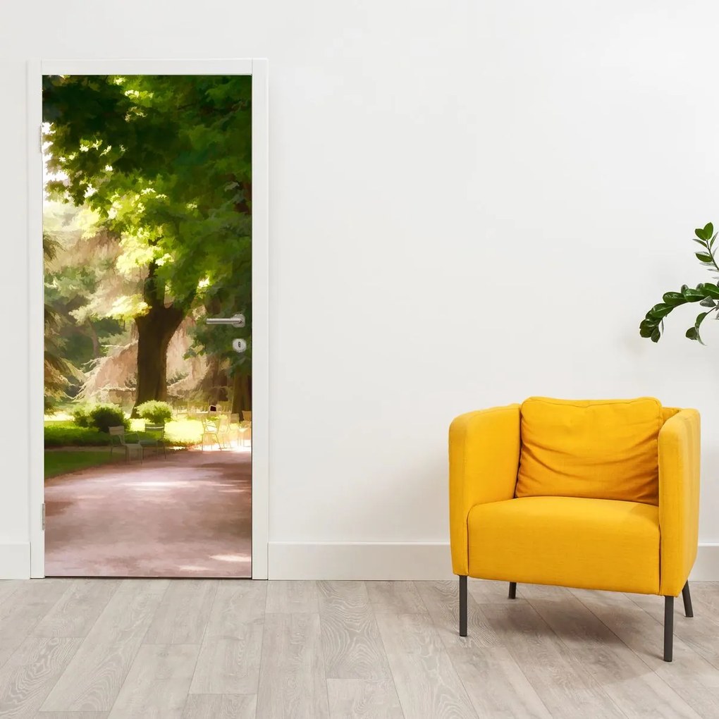 Fototapeta na dvere - Park (95x205cm)