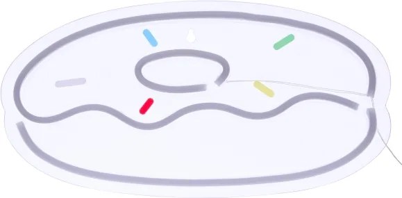 Atmosphera - LED neónová nástenná dekorácia DONUT LED/5V