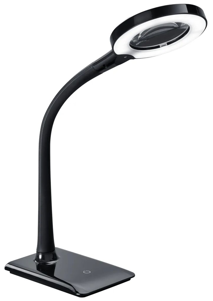 LUPO | led lampa s lupou Farba: Čierna